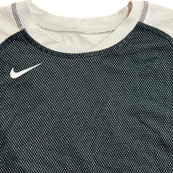 NikeFIT Reversible Basketball Jersey White Black Sleeveless Mesh Tank Mens Small - Picture 6 of 14